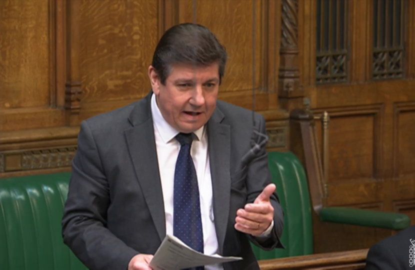 Stephen raises the issue of fly-tipping in the Commons.