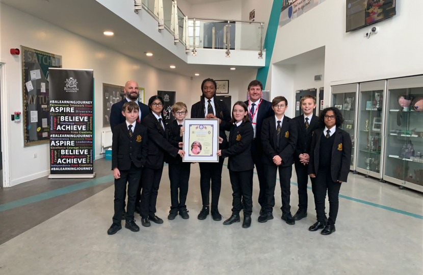 Visit to Basildon Lower Academy