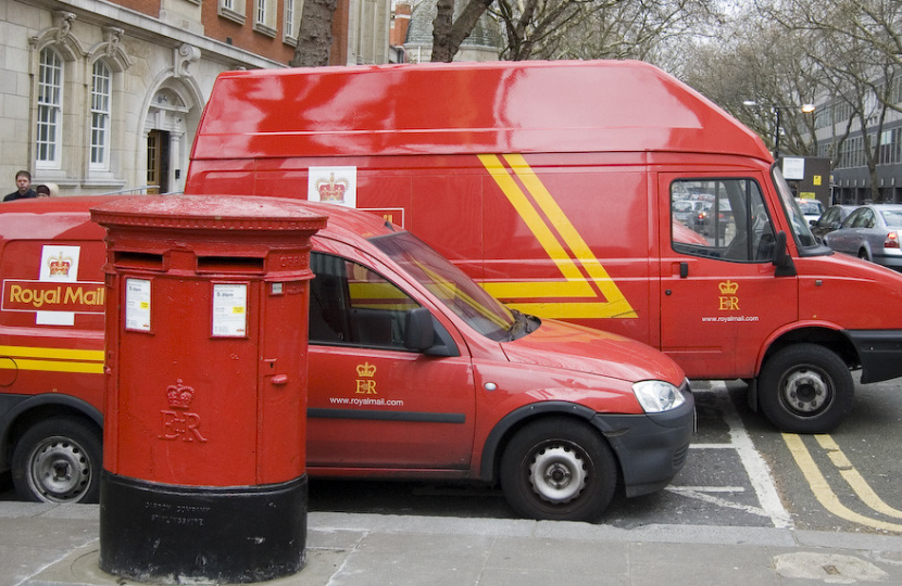 Royal Mail Lorries.