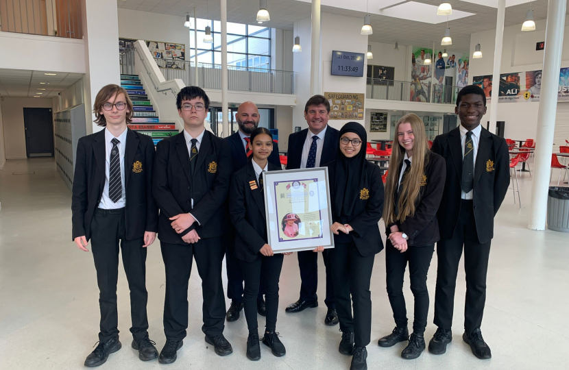 Visit to Basildon Upper Academy