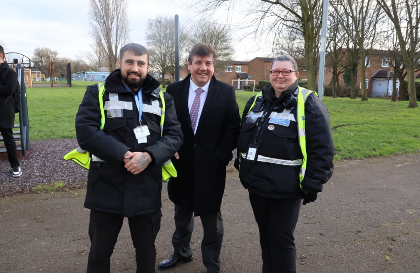 Stephen meets the Safer Essex Patrol.