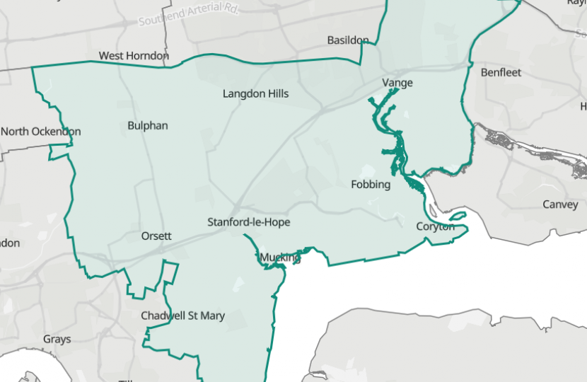 Map of constituency