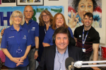 Left to right: Jacqui James, Alan Newman, Angie McGlashon, Christine Lee, Steve King.