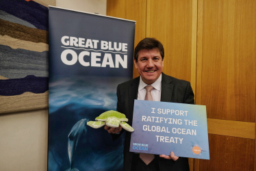 Stephen supports Global Ocean Treaty.