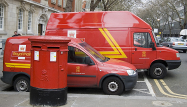 Royal Mail Lorries.