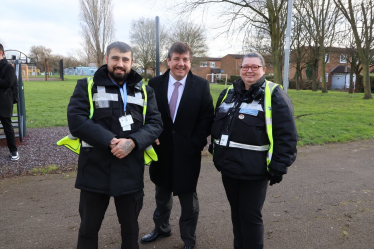 Stephen meets the Safer Essex Patrol.