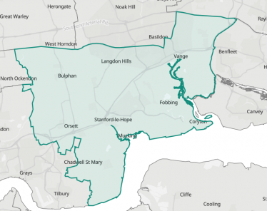 Map of constituency