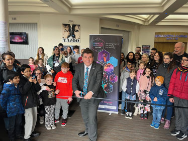 Stephen opens Basildon Creative Tech Fest 2024